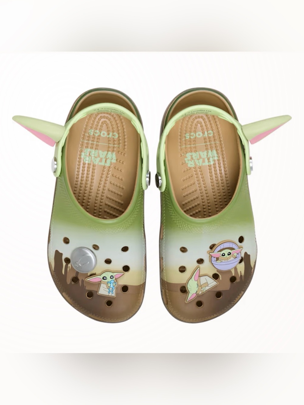 CROCS Kids Star Wars Grogu / Yoda “The Child” Clogs